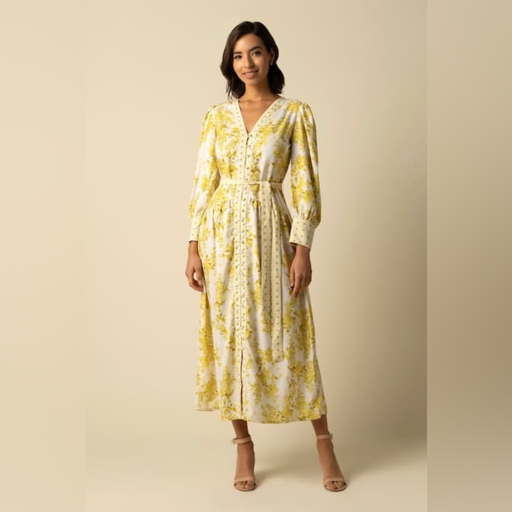 NWT Raishma Aaliyah Yellow Dress